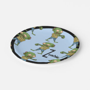 Zombie Paper Plates