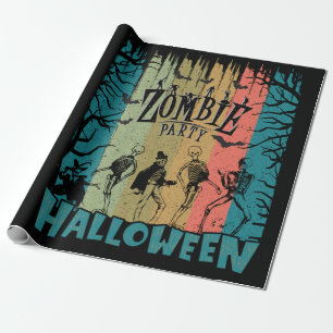 Zombie Party, Halloween Wrapping Paper