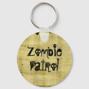 Zombie Patrol Key Ring
