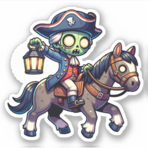 Zombie Paul Revere's Ride