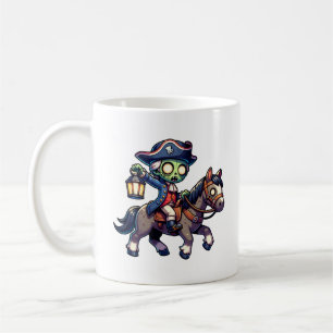 Zombie Paul Revere's Ride Coffee Mug