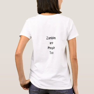 Zombie Pin Up Girl Protest I Woman's T-Shirt