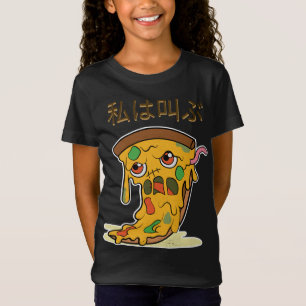 Zombie Pizza Funny Halloween Kawaii Zombie Food Ma T-Shirt