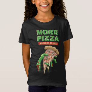 Zombie Pizza, Undead Eats Pizza, Horror Gift T-Shirt