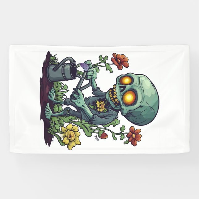 Zombie Plant Parent Banner (Horizontal)