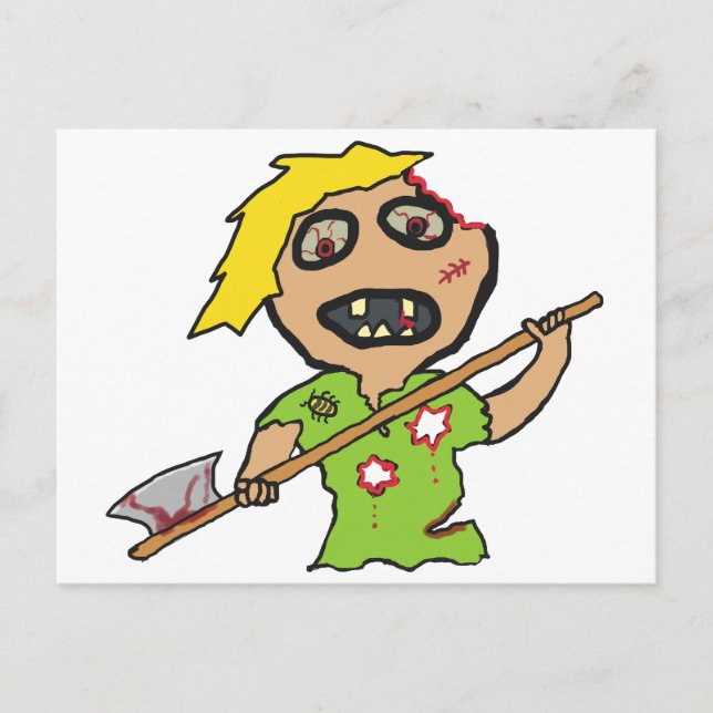 Zombie Postcard (Front)