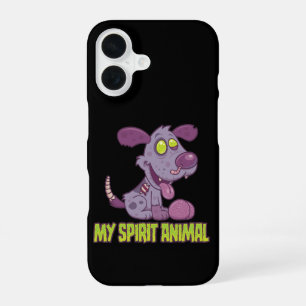 Zombie Puppy Is My Spirit Animal iPhone 16 Case