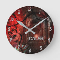 Zombie Red Halloween Horror Custom Personalised