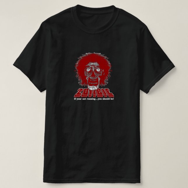 ZOMBIE Red T-Shirt (Design Front)