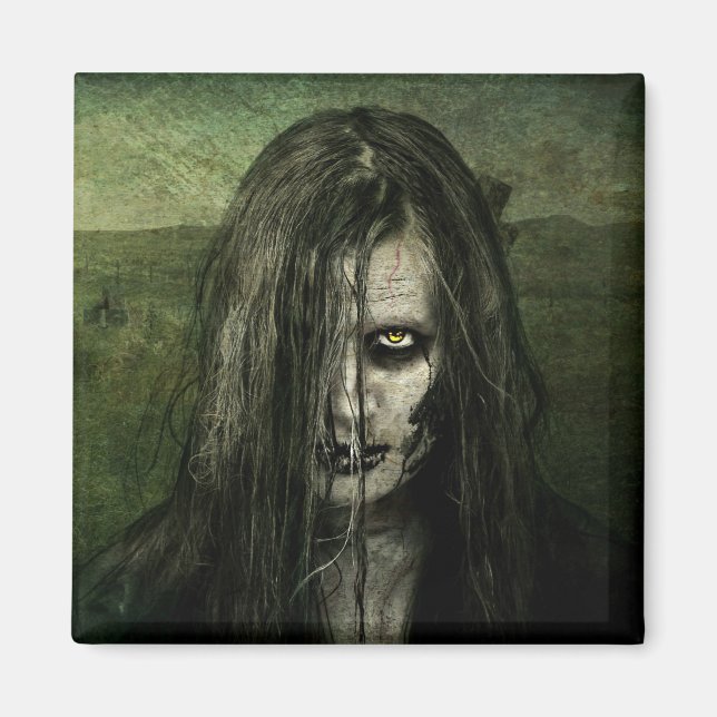 Zombie refrigerator magnet (Front)