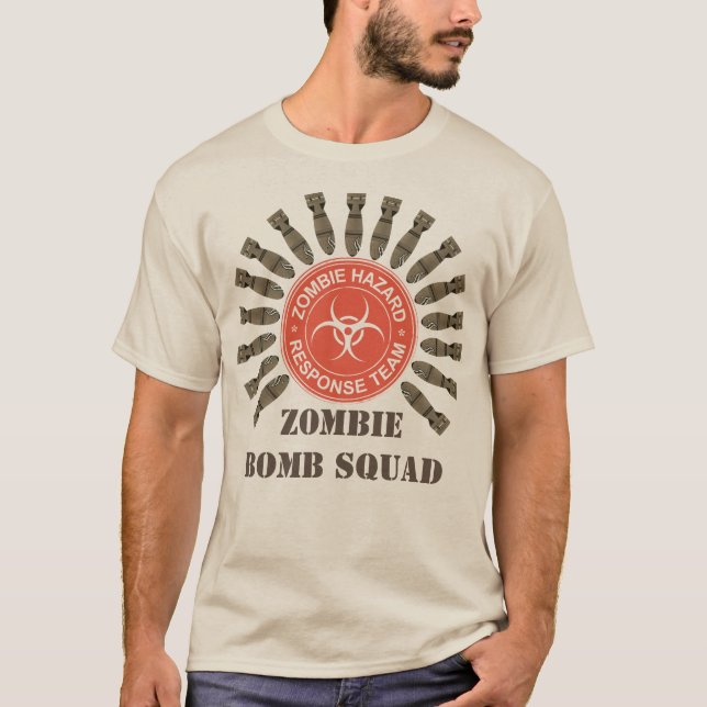 Zombie Response Team Bomb Squad T-Shirt (Front)