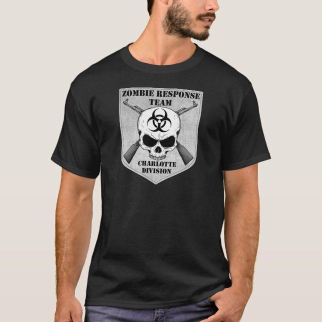 Zombie Response Team: Charlotte Division T-Shirt (Front)