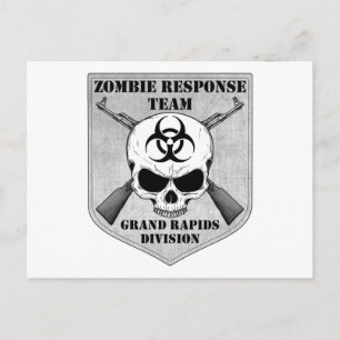 Zombie Response Team: Grand Rapids Division Postcard