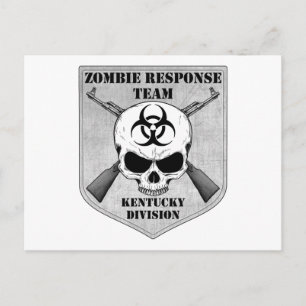 Zombie Response Team: Kentucky Division Postcard