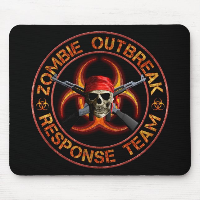 Zombie Response Team Mouse Pad (Front)