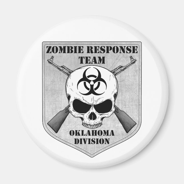 Zombie Response Team: Oklahoma Division Magnet (Front)