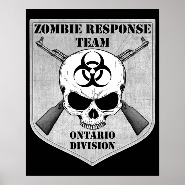 Zombie Response Team: Ontario Division Poster (Front)