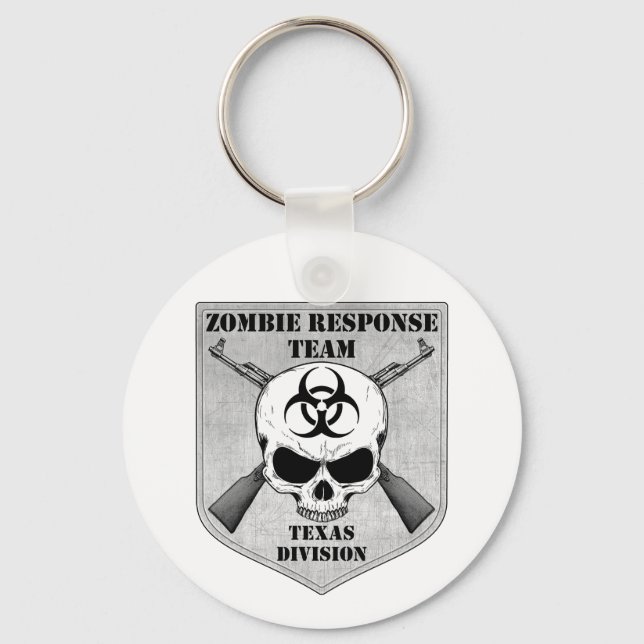 Zombie Response Team: Texas Division Key Ring (Front)