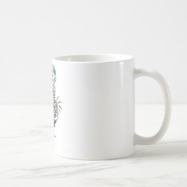 Zombie Rider Chicken – Crazy Coffee Mug (Right)