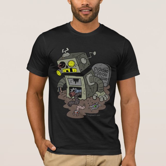 Zombie Robot Shirt (Front)