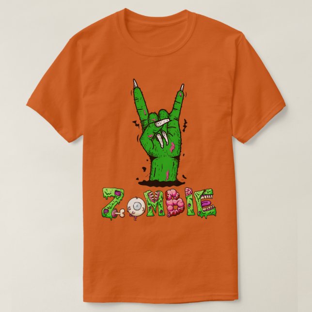 Zombie rock T-Shirt (Design Front)