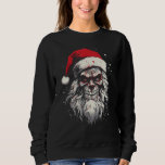 Zombie Santa Claus Christmas Horror Xmas Scary Chr Sweatshirt<br><div class="desc">Zombie Santa Claus Christmas Horror Xmas Scary Christmas</div>