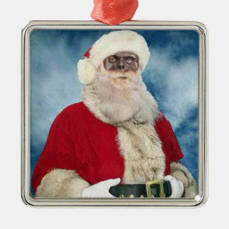 Zombie Santa Portrait ornament
