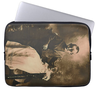 Zombie Siblings  Laptop Sleeve