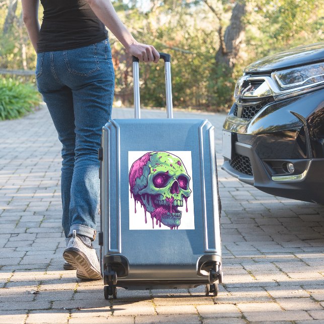 Zombie Skull Apocalypse (Suitcase Insitu)