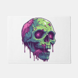 Zombie Skull Apocalypse Doormat