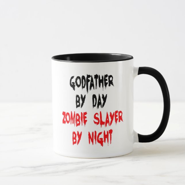 Zombie Slayer Godfather Mug (Right)