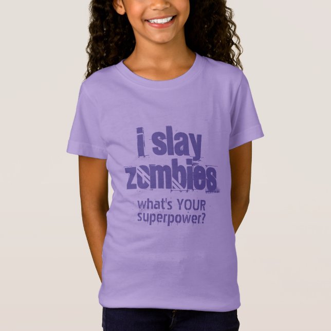 Zombie slayer shirts & jackets (Front)