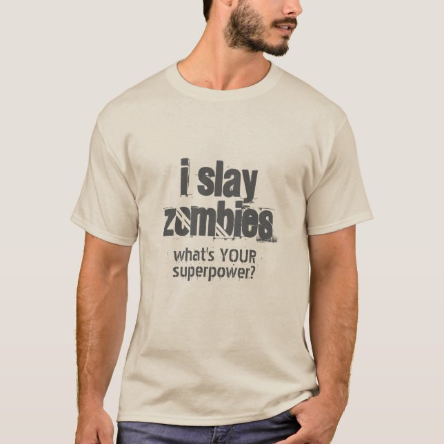 Zombie slayer shirts & jackets (Front)