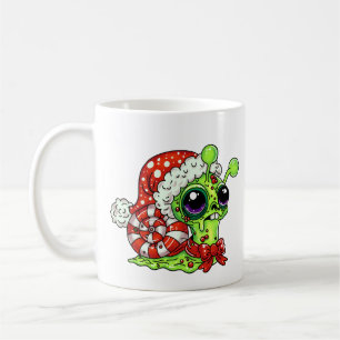 Zombie Snail, late for Christmas Coffee Mug