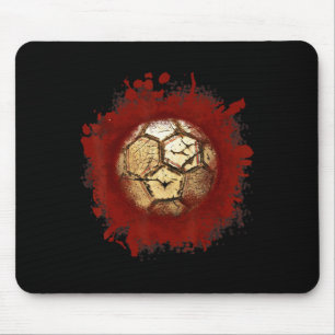 Zombie Soccer Blood Funny Scary Player Halloween C Mouse Pad