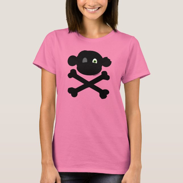 Zombie Sock Monkey T-Shirt (Front)