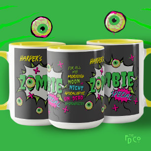 Zombie Special Ghoulishly Fun Personalised Mug