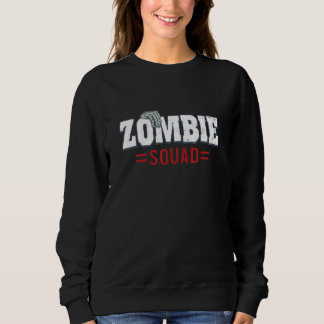Zombie Squad Halloween Costume Boys Girls Zombie H Sweatshirt