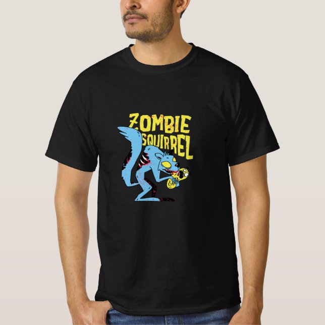 Zombie Squirrel T-Shirt (Front)