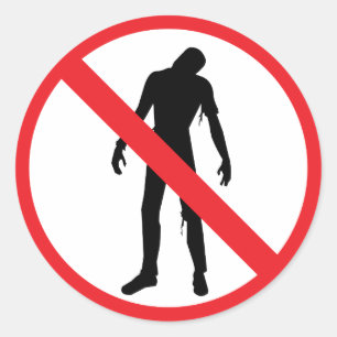Zombie Sticker