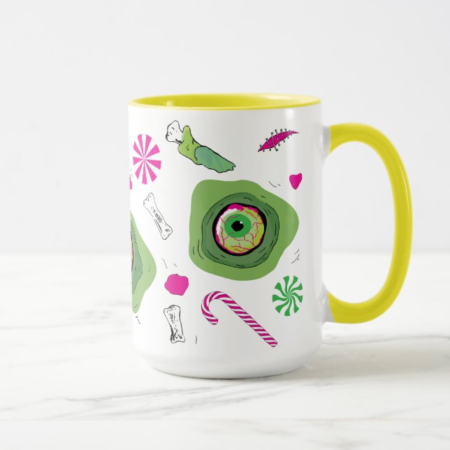 Zombie Sweet Death And Candy!   Mug (Right)