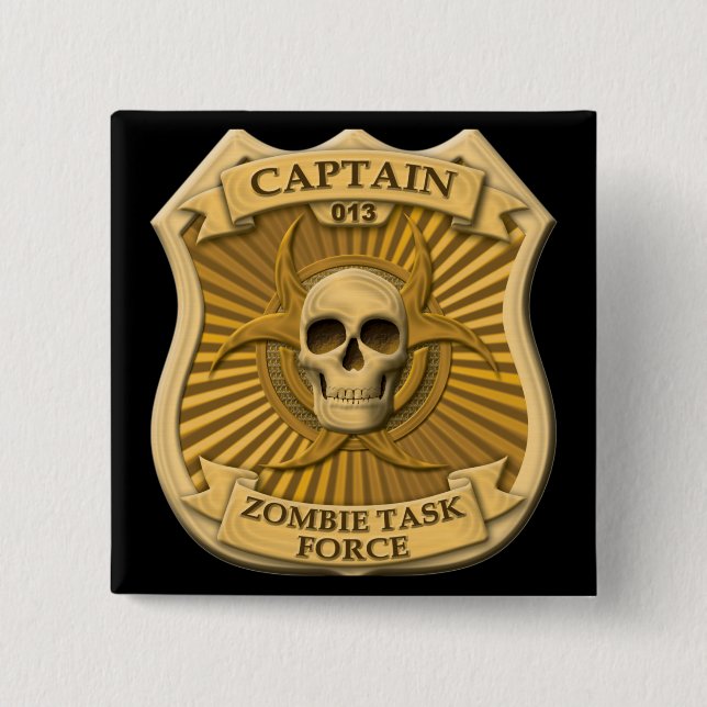 Zombie Task Force - Captain Badge (Front)