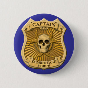Zombie Task Force - Captain Badge