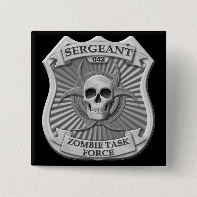 Zombie Task Force - Sergeant Badge (Front)