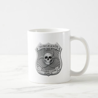 Zombie Task Force - Sergeant Badge Coffee Mug