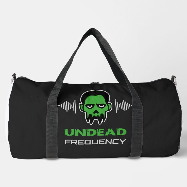 Zombie Techno Rave Duffle Bag (Front)