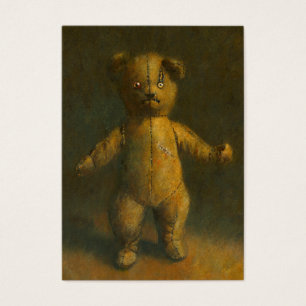 Zombie Teddy Bear ACEO Business Card