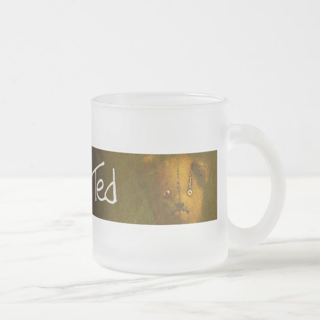 Zombie Teddy Bear Frosted Mug (Right)