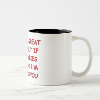 Zombie Trip Two-Tone Coffee Mug