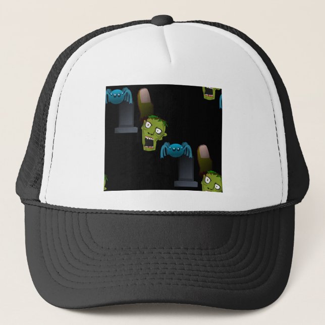 zombie trucker hat (Front)